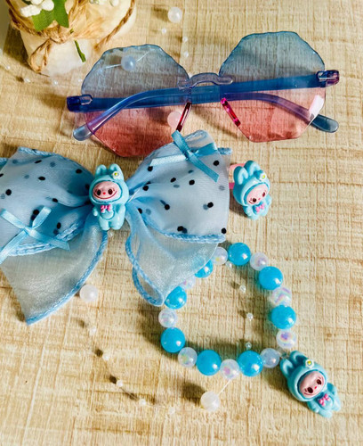 پک عینک و گیره مو فانتزی