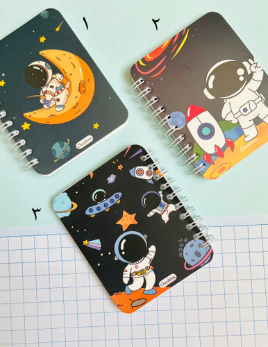 دفترچه فانتزی طرح فضانورد