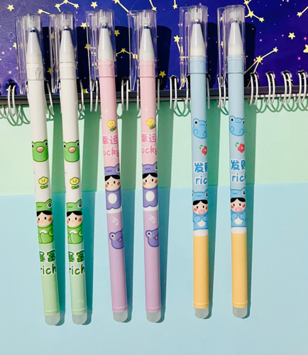 خودکار پاکندار طرح دختر قورباغهای