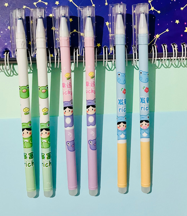 خودکار پاکندار طرح دختر قورباغهای