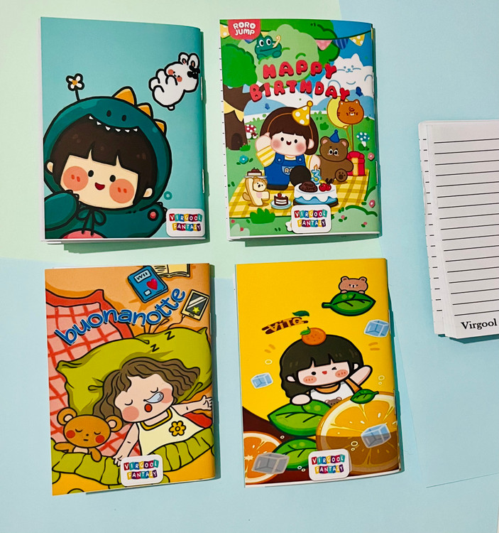 دفترچه پاسپورتی فانتزی ۸×۱۱ سانتی