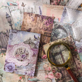 نمونه دکور کاغذی وینتیج